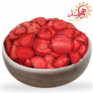 میوه خشک حرارتی توت فرنگی