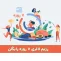 رژیم لاغری 7 روزه رایگان ساده (1500 کالری در روز )